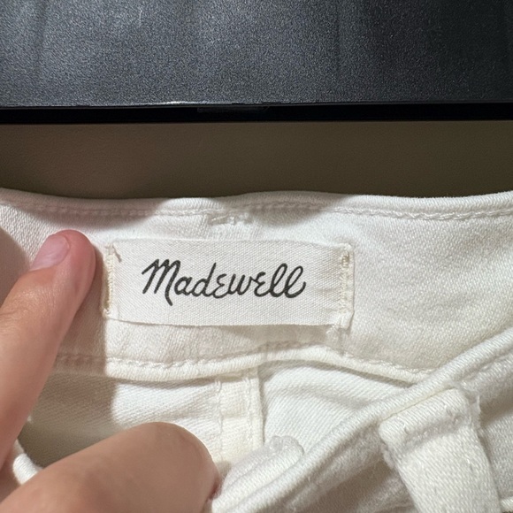Madewell Women's Ankle Jeans in Crisp White - Picture 3 of 4